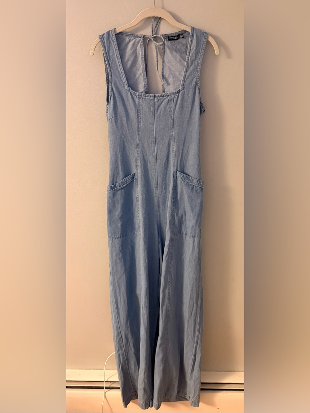 Nasty Gal Ruffle Back Jumpsuit